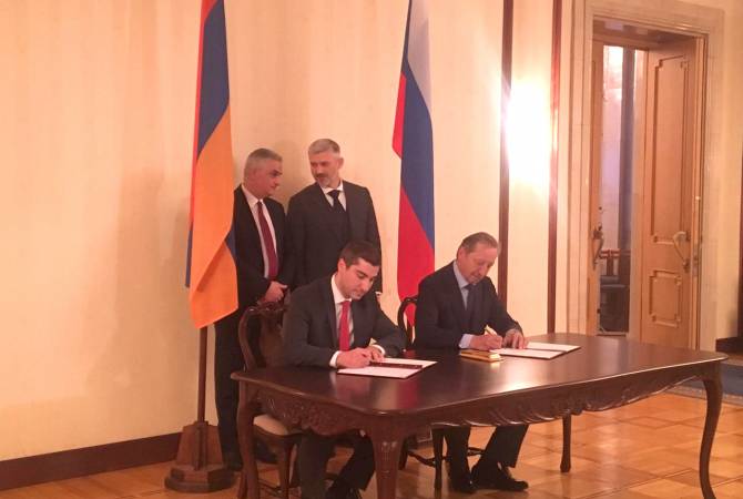  توقيع خطة عمل مشتركة بين يريفان وموسكو لزيادة التدفق السياحي بين أرمينيا وروسيا