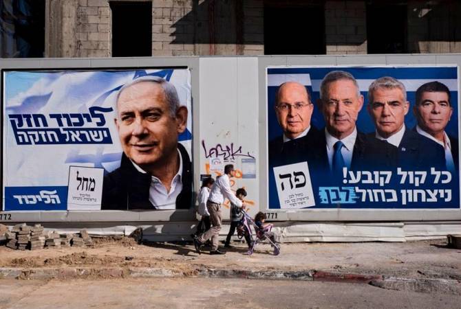 Իսրայելում խորհրդարանական արտահերթ ընտրություններ են. Գործող վարչապետն 
ընդդեմ նախկին զինվորականի