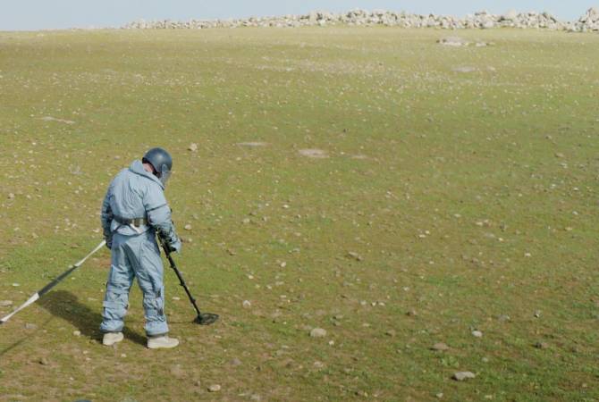 More than 10,000 sq.m. cleared by Armenian de-miners in Syria
