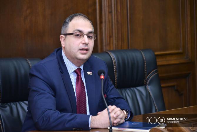 Le délégué arménien soulève la question de la reconnaissance du Génocide arménien à 
l’Assemblée parlementaire du Conseil de l’Europe
