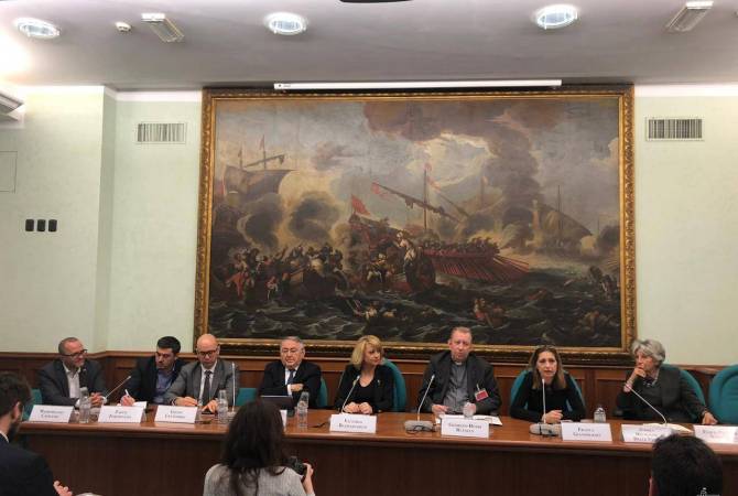Conference on Armenian Genocide held in Chamber of Deputies of Italy
