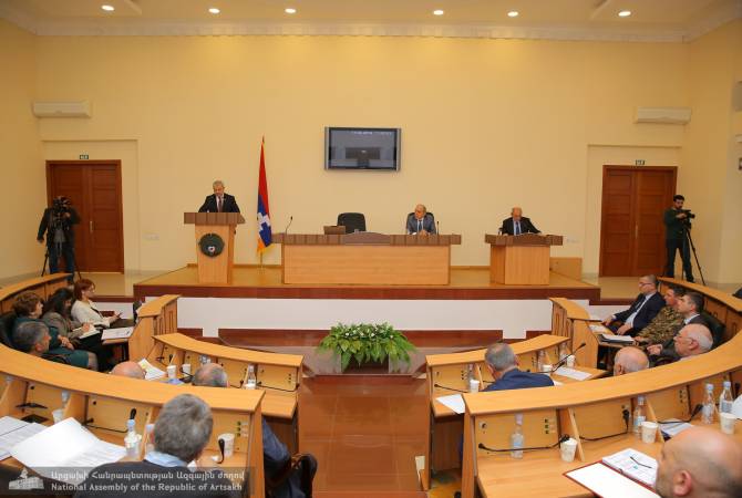 NK conflict should be settled with full participation of Artsakh in negotiations – President Bako 
Sahakyan