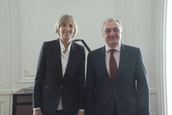 Глава МИД Армении встретился с председателем комитета по иностранным делам НС 
Франции

