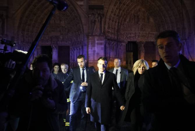 Macron approval rating increases after Notre Dame fire