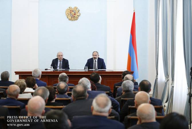 The solutions to all questions exist in our united minds – PM Pashinyan meets with members of 
Public Council