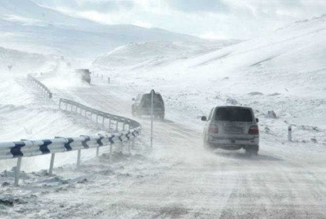 There are closed and difficult-to-pass roads in Armenia