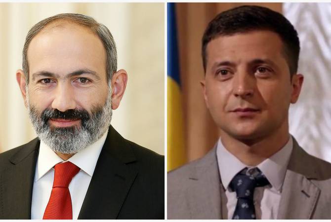 Le Premier ministre Nikol Pachinian a félicité Volodimir Zelenski pour sa victoire aux élections 
présidentielles en Ukraine 