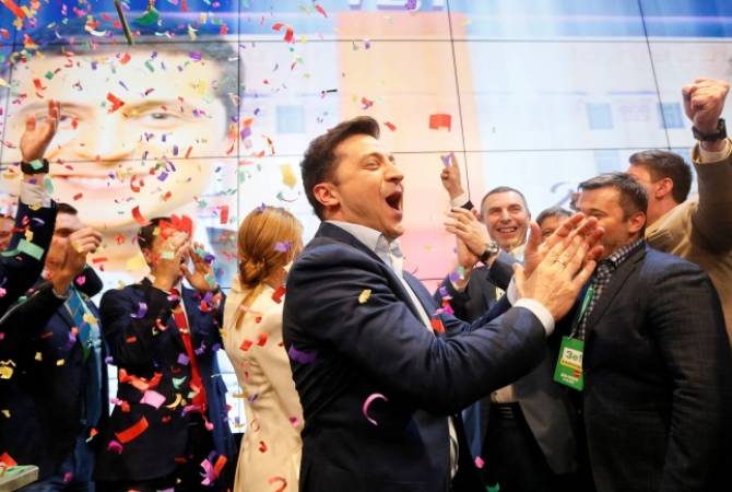 Confiance sans précédent dans l’histoire de l’Ukraine: Volodimir Zelenski a une victoire 
écrasante à la présidentielle ukrainienne
