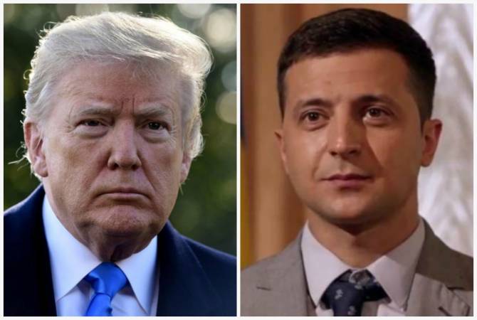 Trump congratulates Zelensky on victory in Ukraine presidential election