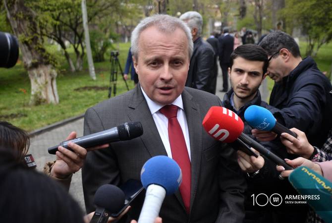 L’Ambassadeur de Russie en Arménie  juge positif les relations arméno-russes 
