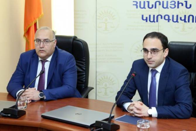 Вице-премьер Тигран Авинян представил новоизбранного председателя Комиссии по 
регулированию общественных услуг