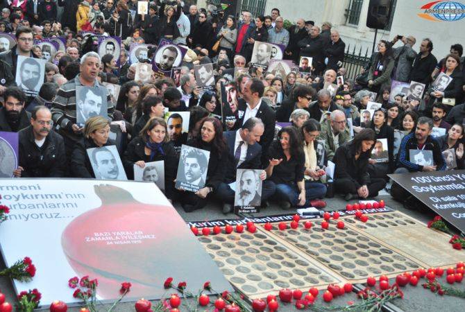 أحداث تذكارية مخصصة للذكرى ال104 للإبادة الجماعية الأرمنية في إسطنبول