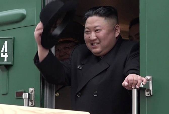 North Korea’s Kim arrives in Vladivostok, Russia