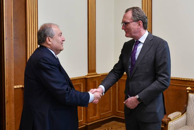 Le président Armen Sarkissian a reçu l’Ambassadeur des Pays-Bas en Arménie