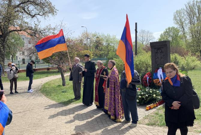 В Варшаве состоялась церемония, посвященная 104-й годовщине Геноцида армян