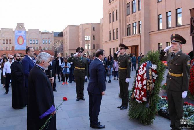 Մոսկվայում հարգանքի տուրք են մատուցել Հայոց ցեղասպանության զոհերի 
հիշատակին 