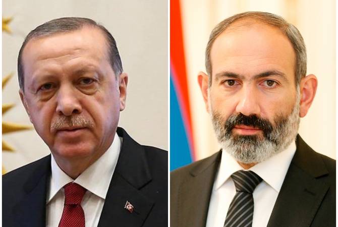 Pachinian reproche à Erdogan son  "discours de haine" et  ''l’insulte au peuple arménien et à 
l'humanité’’