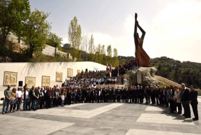 ՀԲԸՄ-ՀԵԸ-ի ընտանիքը միջոցառումներով  ոգեկոչել է  Հայոց ցեղասպանության  104-րդ տարելիցը