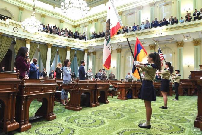 В парламенте штата Калифорния состоялось мероприятие, посвященное 104-й годовщине 
Геноцида армян
