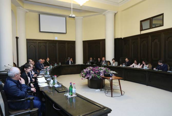 Deputy PM Avinyan holds discussion on reforms in state services