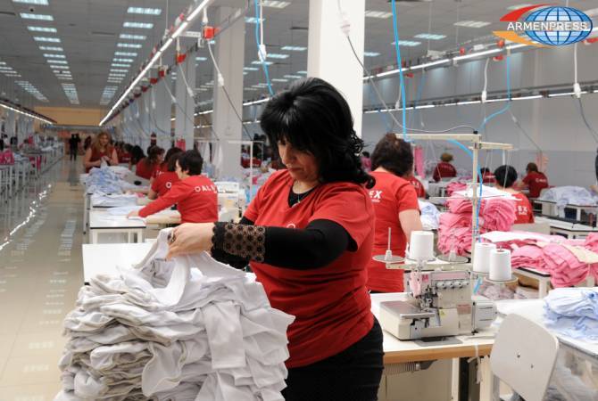 Правительство предоставило льготы инвестиционной программе на 14 млрд драмов в 
текстильной области