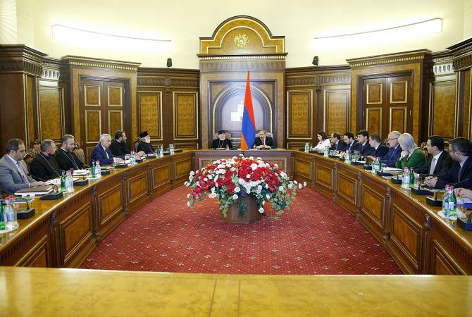 Inaugural meeting of Government-Church relations task group held in Yerevan 