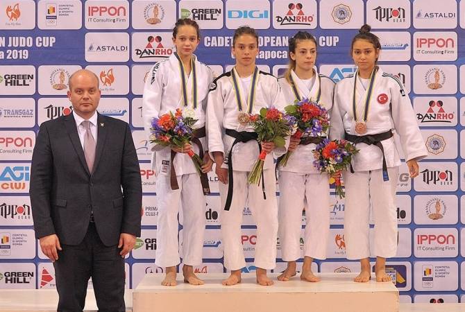 La judoka arménienne sacré championne de la Coupe d’Europe Cadets 
