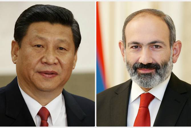 Une rencontre prochaine entre le Premier ministre  arménien et le président chinois