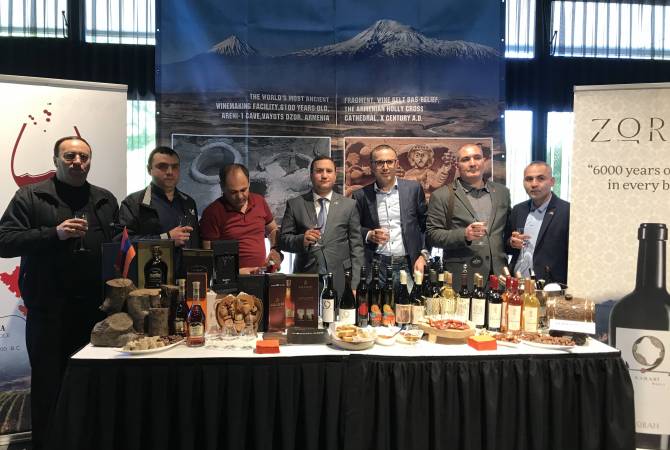 L’Arménie participe pour la première fois au festival de vin à la Haye 