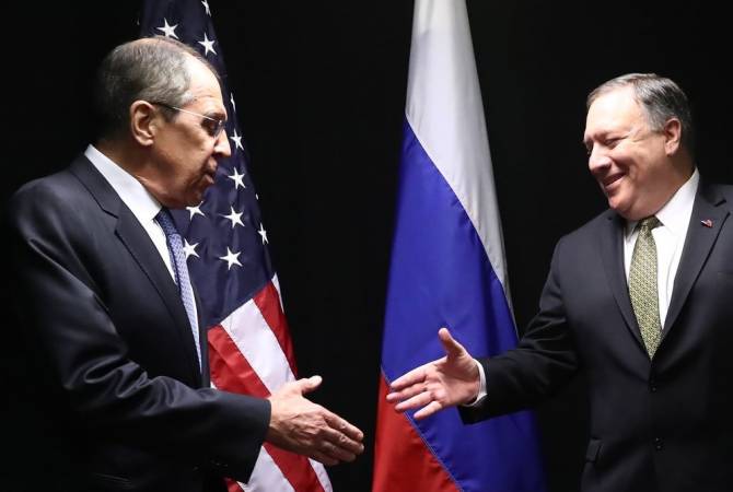 Secretary Pompeo, Russia’s Lavrov hold talks in Sochi