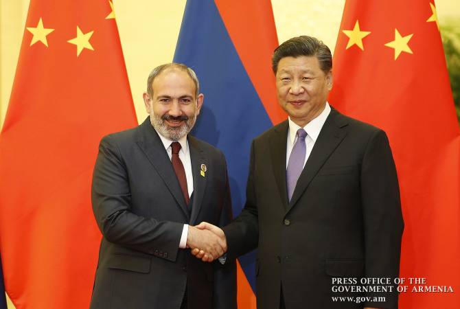 Nikol Pashinyan et Xi Jinping ont discuté d'un certain nombre de questions relatives au 
développement des relations arméno-chinoises