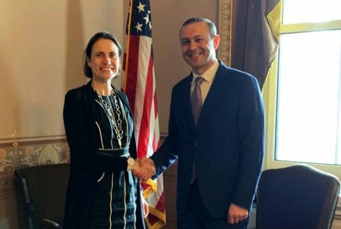 Le Secrétaire du Conseil de sécurité arménien en visite de travail  aux Etats-Unis 
