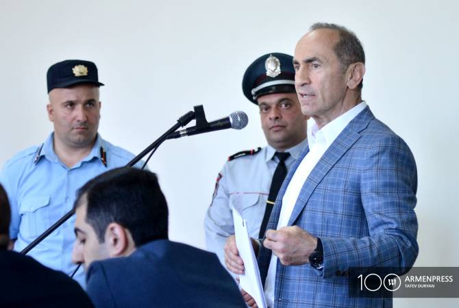 Kocharyan claims video evidence proving 2008 protesters were armed has disappeared 