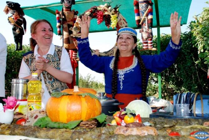 The quintessential taste of Armenia: International Dolma Festival offers unique cultural 
experience 