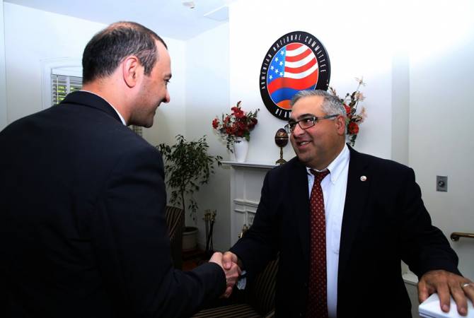Le Secrétaire du Conseil de sécurité d’Arménie a eu des rencontres à Washington