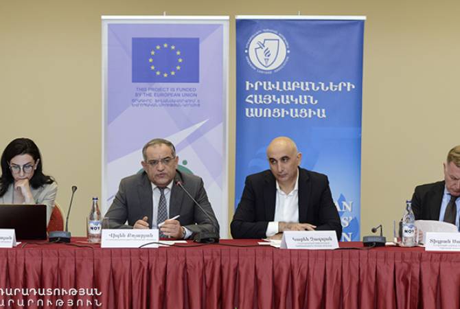 Состоялось общественное обсуждение РА–ЕС с участием заместителей министров юстиции