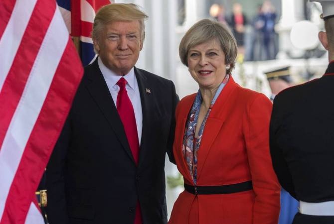 ԱՄՆ նախագահն ափսոսանք է հայտնել Մեծ Բրիտանիայի վարչապետի պաշտոնից 
Թերեզայի Մեյի հեռանալու կապակցությամբ