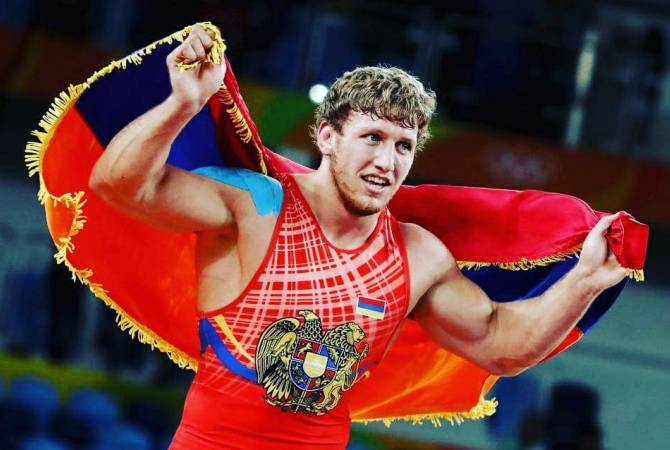 Борец  Артур Алексанян завоевал  в Казахстане  золото
