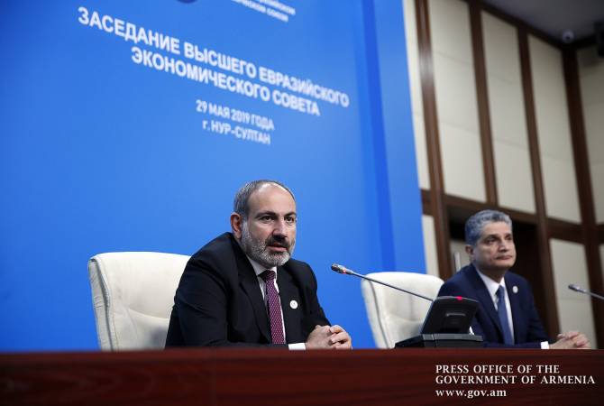 Pashinyan recaps results of EEU summit in Kazakhstan 