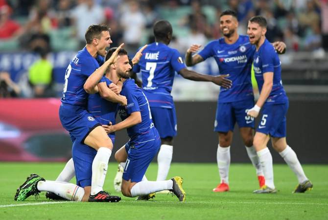 Chelsea remporte l'Europa League face à Arsenal grâce à un grand Hazard: 4-1