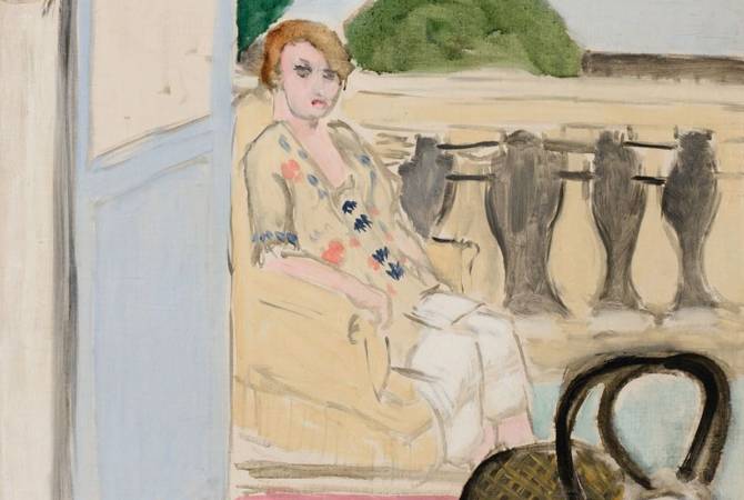 На аукционе в Канаде не нашлось покупателя на картину Матисса "Женщина сидит на 
балконе"