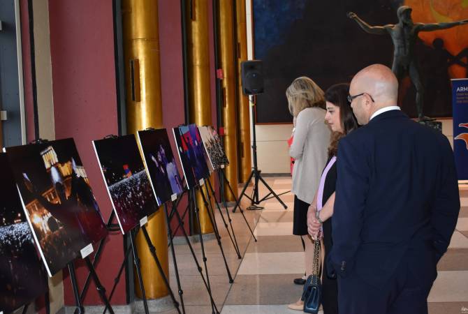 Photo-exhibition on Armenia’s velvet revolution opened at UN