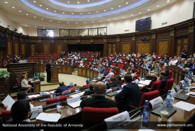Parliament adopts a number of bills submitted by government