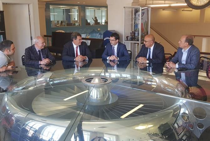 Armenian minister meets founder of Draper & Association and Draper University in Silicon Valley