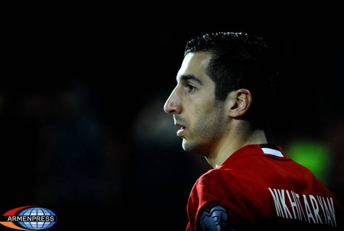 Stamp depicting Henrikh Mkhitaryan to be issued soon