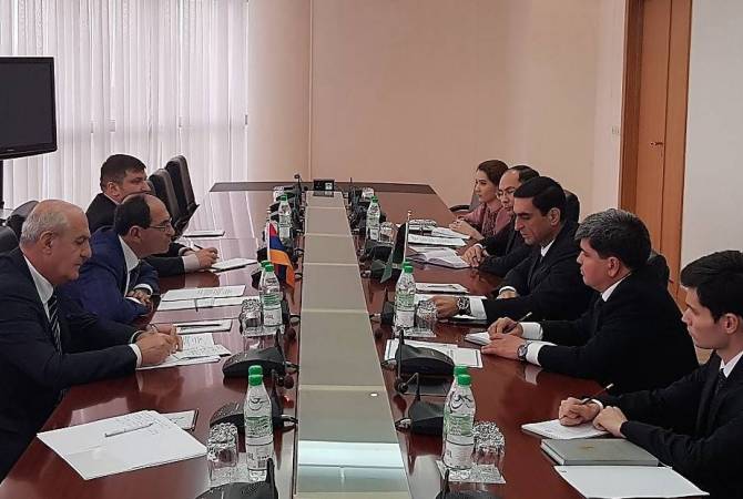 МИД Армении и Туркменистана провели политические консультации

