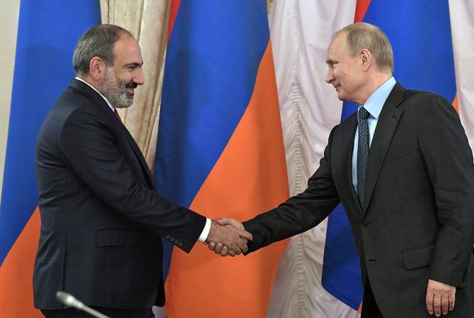 La rencontre entre Nikol Pashinyan et Vladimir Poutine a eu lieu à Saint-Pétersbourg; 
Différentes questions inscrites à l'ordre du jour des relations bilatérales ont été discutées