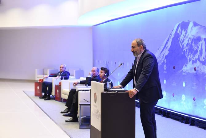 This is a century when glorious revival of Armenian people will take place – PM Pashinyan 
attends “Summit of minds”