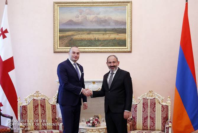 Armenian PM offers birthday greetings to Georgian counterpart 