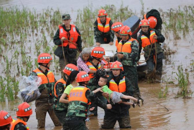 Жертвами наводнений в китайской провинции Гуандун стали семь человек